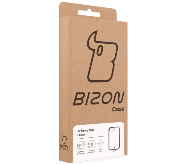Bizon Halo do iPhone 16e Czarny