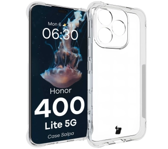 Etui Bizon Salpa do Honor 400 Lite 5G Przezroczysty