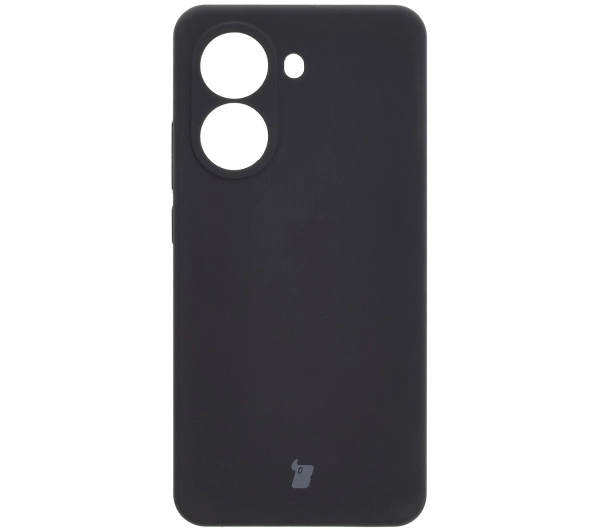 Bizon Silikonowe Soft do Xiaomi Poco X7 Pro Czarny