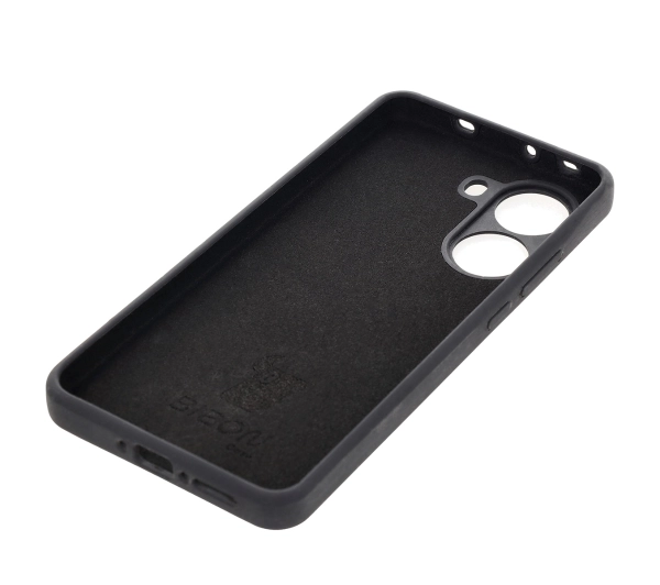 Bizon Silikonowe Soft do Xiaomi Poco X7 Pro Czarny