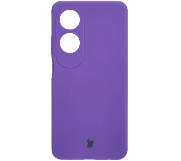 Bizon Silikonowe Soft do Oppo A60 4G Fioletowy