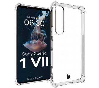 Etui Bizon Salpa do Sony Xperia 1 VII Przezroczysty