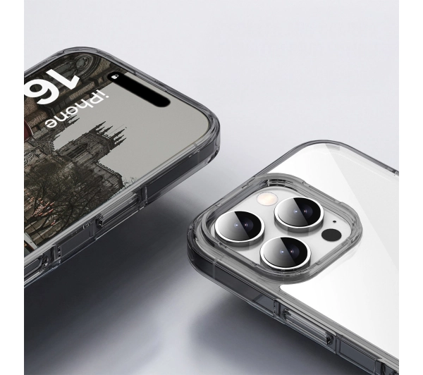 Bizon Halo do iPhone 16 Pro Czarny