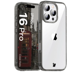 Bizon Halo do iPhone 16 Pro Czarny