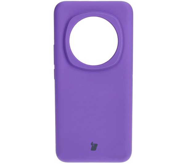 Bizon Silikonowe Soft do Honor Magic6 Pro Fioletowy