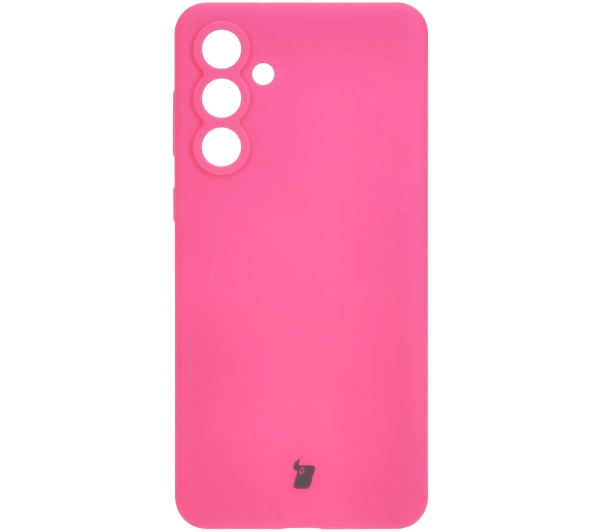 Bizon Silikonowe Soft do Galaxy M55 5G Neonowo-różowy