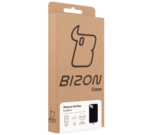 Bizon Łupka iPhone 15 Plus Czarny