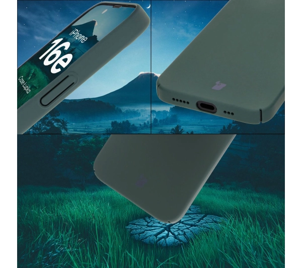 Bizon Łupka do iPhone 16e Zielony