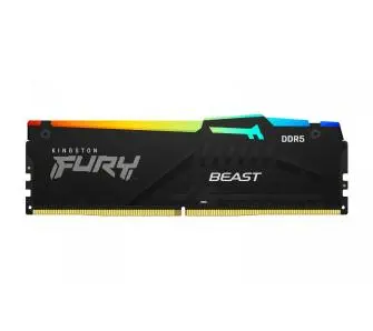 Pamięć RAM Kingston FURY Beast RGB DDR5 64GB 5600 CL36 EXPO Czarny
