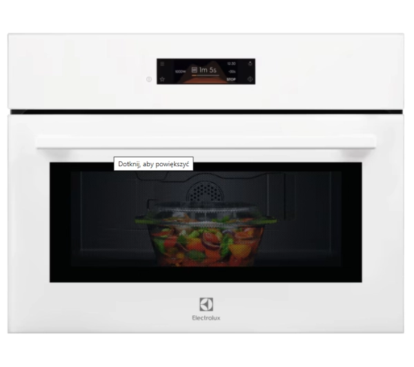 Kuchenki mikrofalowe do zabudowy - Electrolux LVM8E08V Grill