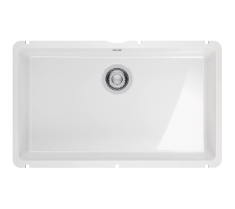 Zlewozmywak Franke KubusX KXK 110-71 Fraceram Biały