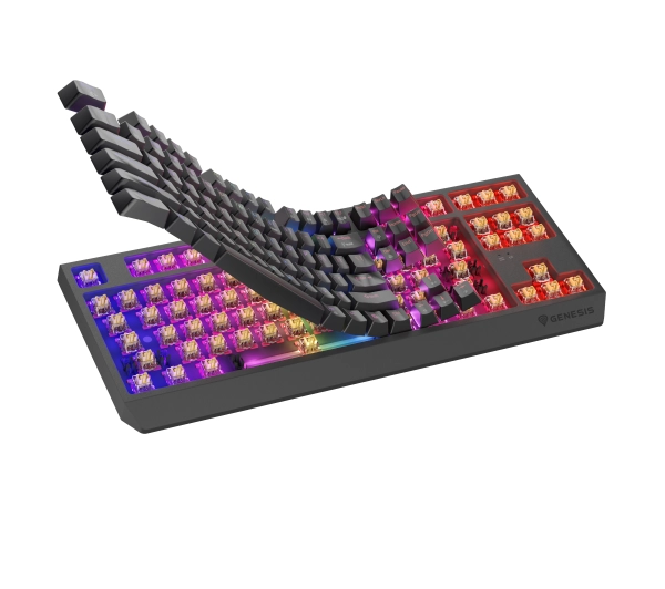 Genesis Thor 230 TKL US RGB Outemu Panda Czarny