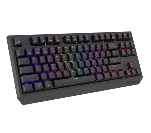 Genesis Thor 230 TKL US RGB Outemu Panda Czarny