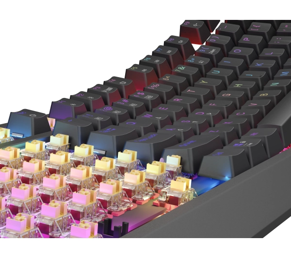 Genesis Thor 230 TKL US RGB Outemu Panda Czarny