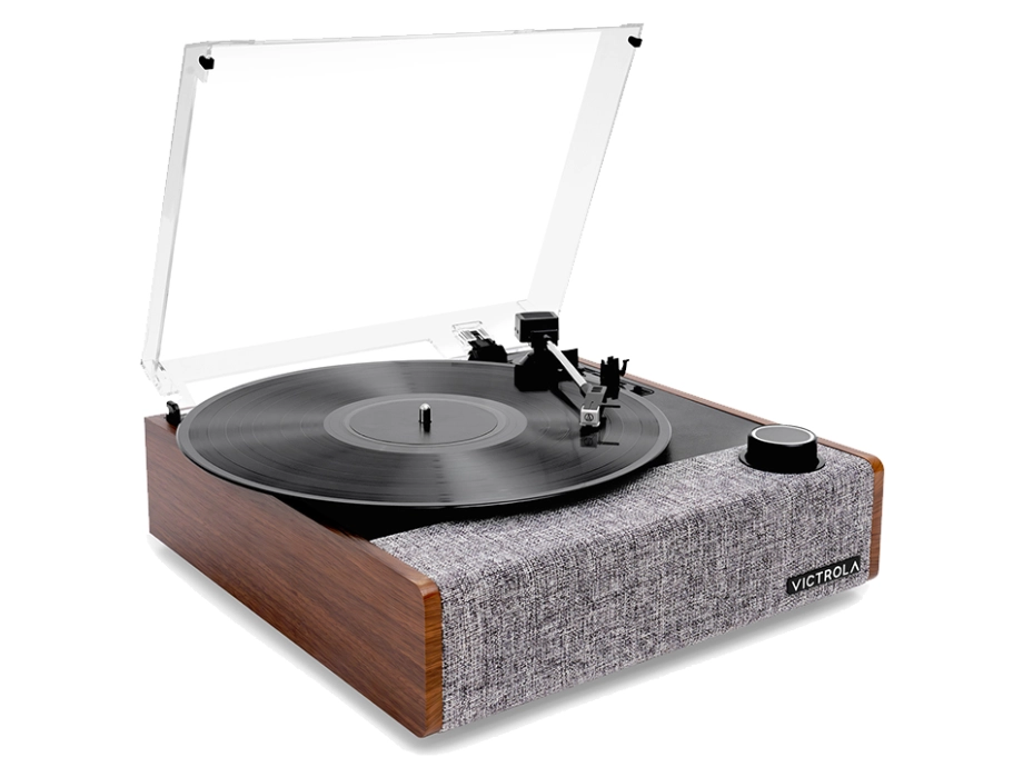 Gramofon Victrola Eastwood II VTA-74-WLN-INT Manualny Napęd paskowy Bluetooth Orzech