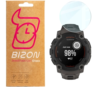 Szkło hartowane Bizon Watch Clear do Garmin Instinct E 45 mm