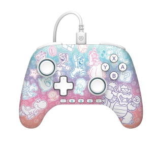 PowerA Advantage Wired Controller Mushroom Kingdom do Nintendo Switch 2 Przewodowy