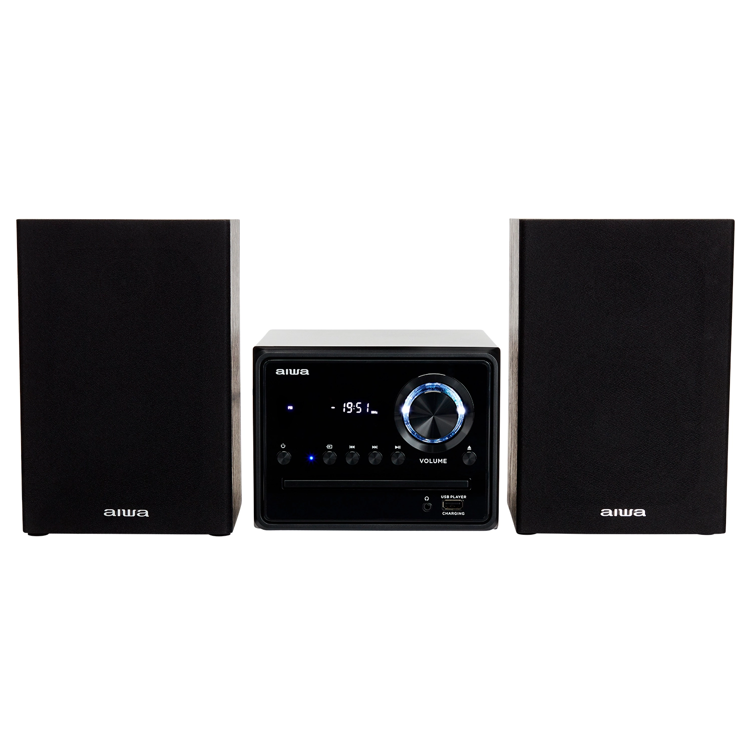 Wieża Aiwa MSBTU-300 20W Bluetooth Radio FM Czarny