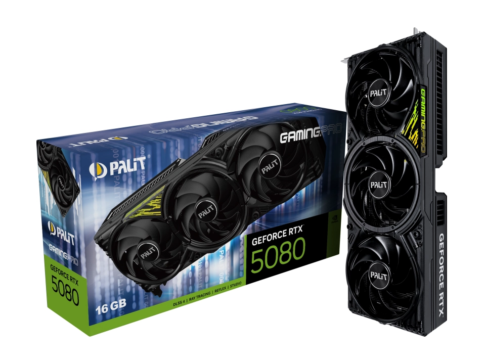 Karta graficzna Palit GeForce RTX 5080 GamingPro V1 16GB GDDR7 256bit DLSS 4