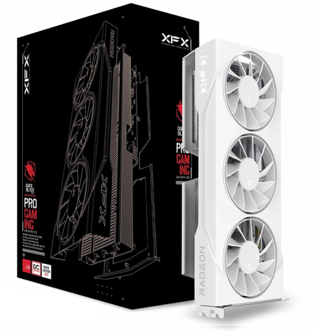 Karta graficzna XFX Swift Radeon RX 9060 XT OC White Triple Fan Gaming Edition 16GB GDDR6 128bit FSR