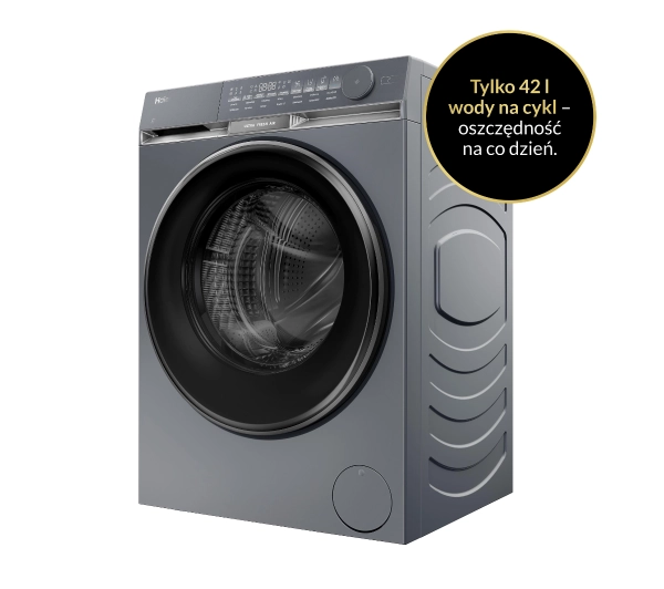Haier X9 slim HW90-B14387GTUPL Funkcje AI 9kg 1400obr/min Zdalne starowanie - Kup na Raty - RRSO 0%