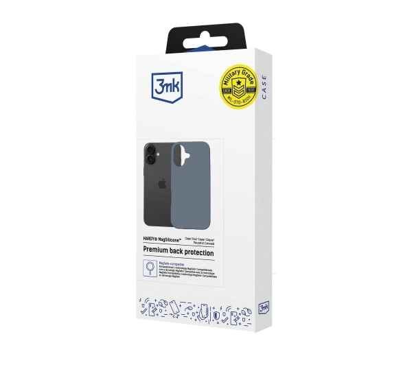 3mk Hardy MagSilicone Ultramarine do iPhone 16