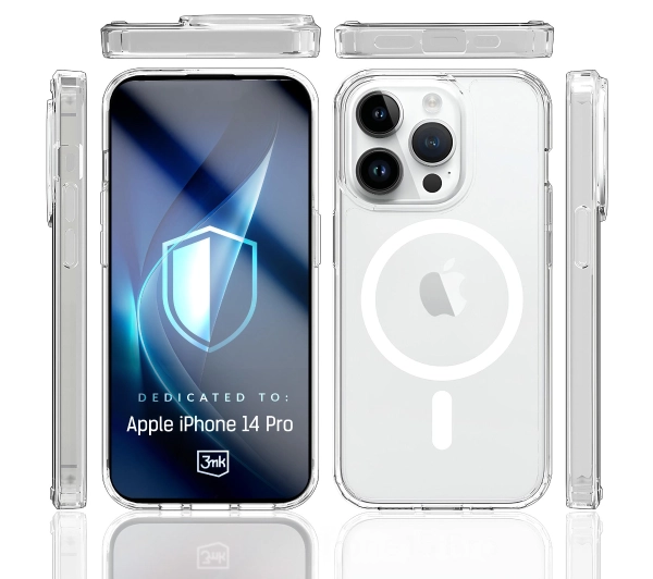 3mk Armor MagCase do iPhone 14 Pro Przezroczysty