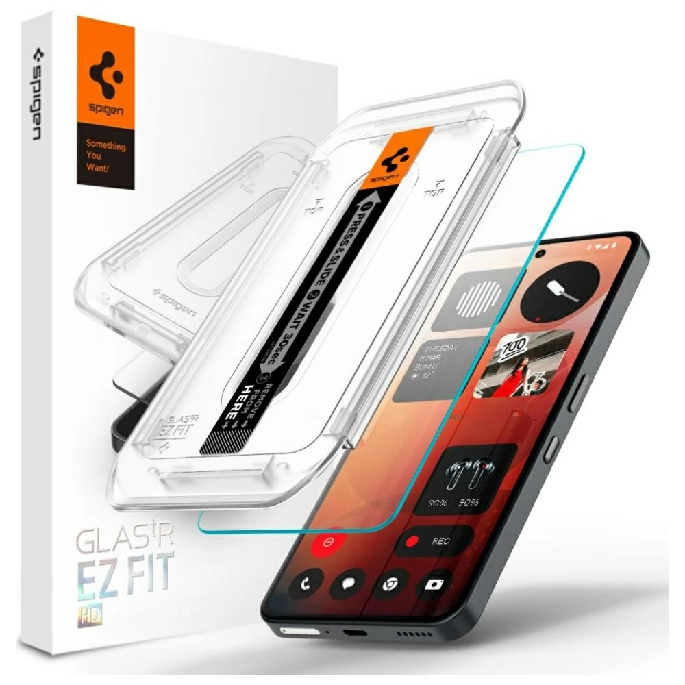 Szkło hartowane Spigen Glass.TR EZ FIT do Nothing Phone 3a/3a Pro