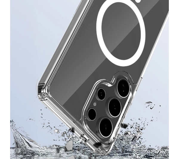 3mk Armor MagCase do Samsung Galaxy S25 Ultra Przezroczysty