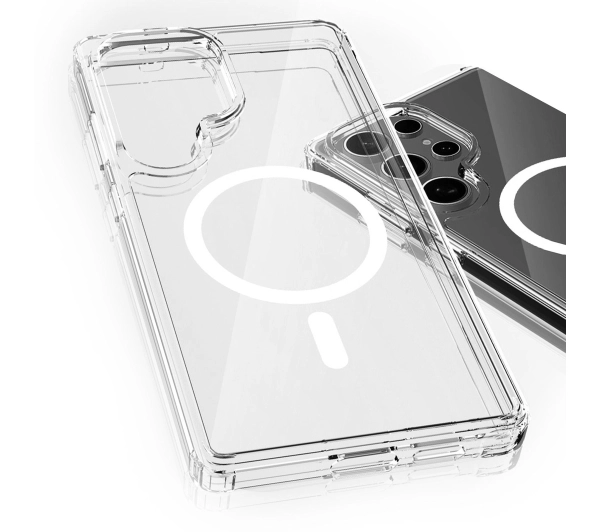 3mk Armor MagCase do Samsung Galaxy S25 Ultra Przezroczysty