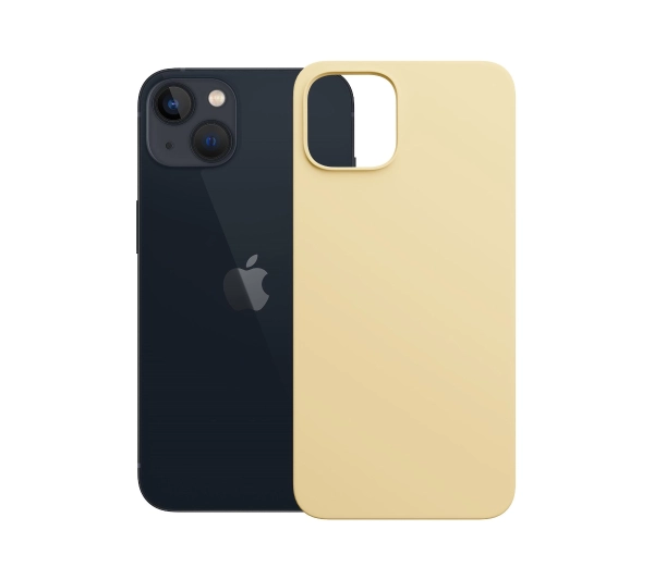 3mk Hardy MagSilicone Yellow do iPhone 15 Plus