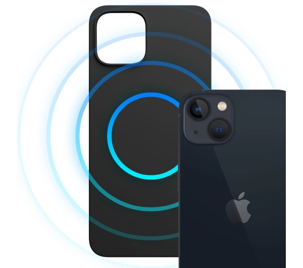3mk Hardy MagSilicone Graphite do iPhone 15 Plus