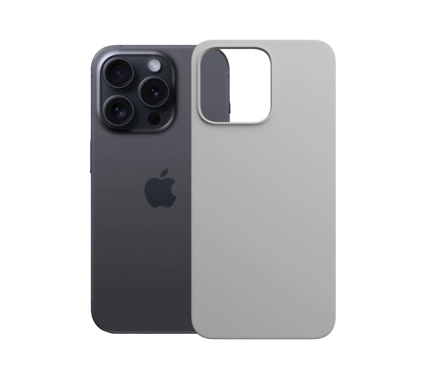 3mk Hardy MagSilicone Natural Titanium do iPhone 16 Pro Max Szary