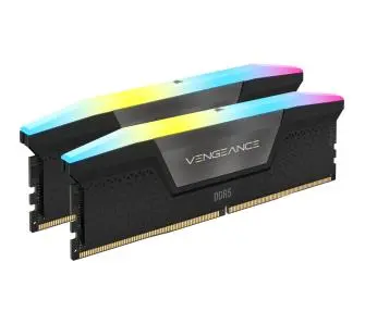 Pamięć RAM Corsair Vengeance RGB DDR5 96GB (2 x 48GB) 6000 CL30 Czarny