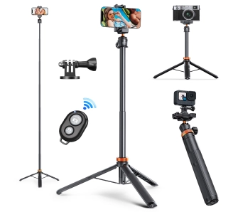 Statyw K&F Concept 2w1 Selfie z uchwytem do telefonu