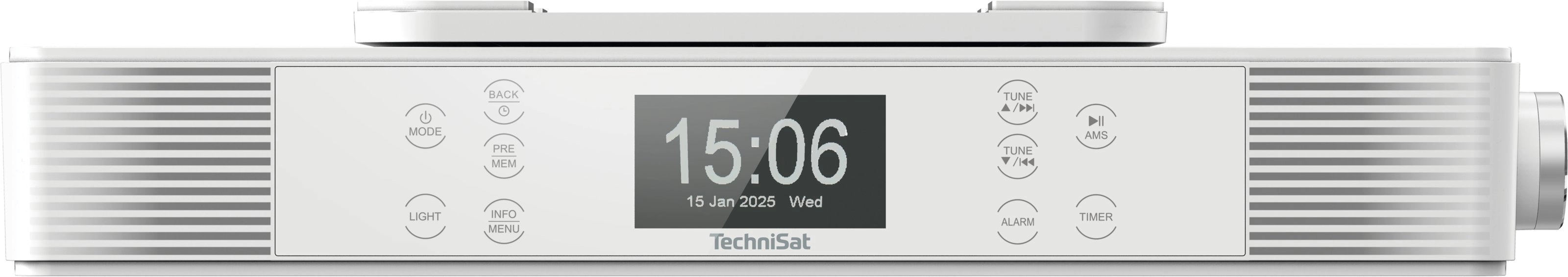Radioodbiornik TechniSat KitchenRadio IR Radio FM Internetowe Bluetooth Biały