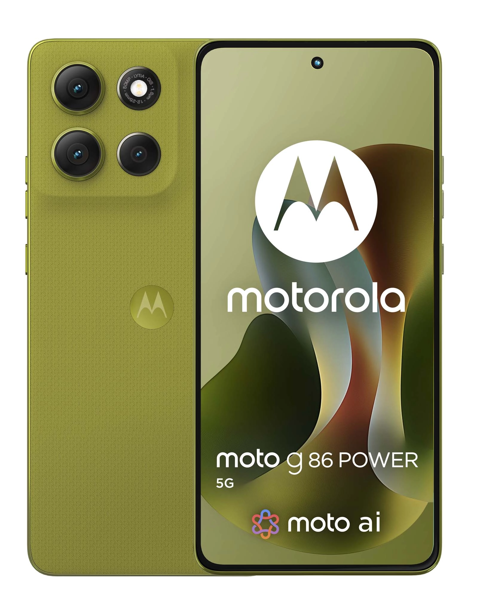 Smartfon Motorola moto G86 Power 5G 12/256GB Funkcje AI 6,67" 120Hz 50Mpix Zielony