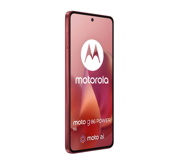 Motorola moto G86 Power 5G 12/256GB Funkcje AI 6,67" 120Hz 50Mpix Różowy - Kup na Raty - RRSO 0%