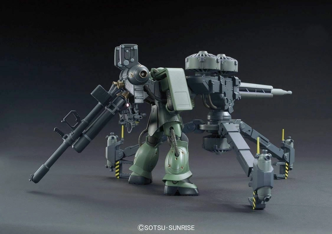 Bandai HG 1/144 MS-06 ZAKU II BIG GUN SET - Dobra cena, Opinie w