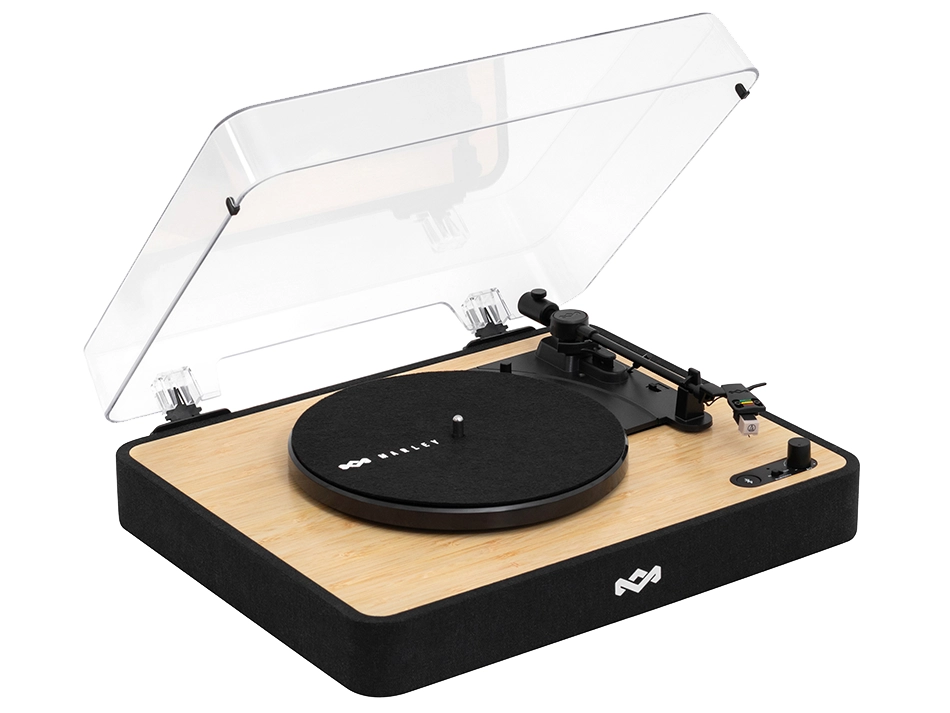 Gramofon House of Marley Revolution (EM-JT004-SB) Manualny Napęd paskowy Bluetooth Czarno-beżowy