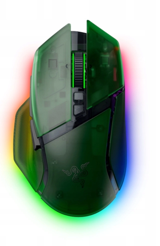 Myszka gamingowa Razer Basilisk V3 Pro Phantom Green Edition Zielony