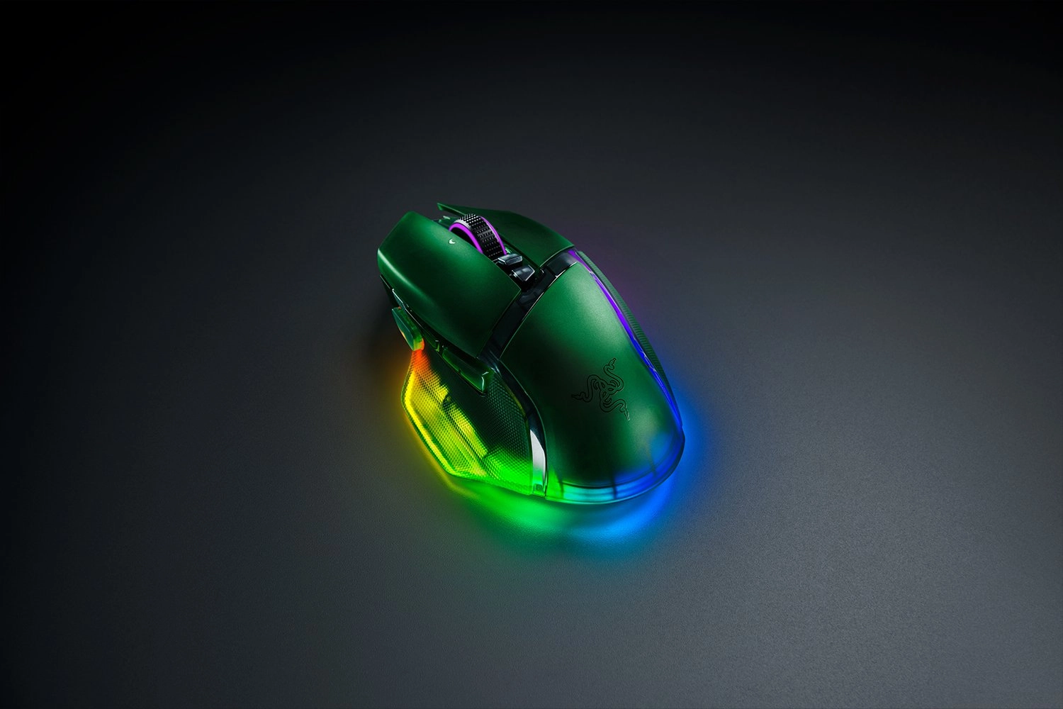 マウス・トラックボール Razer Basilisk V3 Pro 35K/Phantom Green Myszka bezprzewodowa Razer Basilisk V3 Pro 35K Phantom