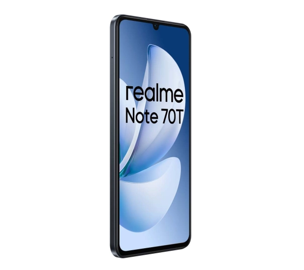 realme Note 70T 4/128GB Funkcje AI 6,74" 90Hz 13Mpix Czarny - ⚡ BESTSELLERY ⚡ - Kup na Raty - RRSO 0%