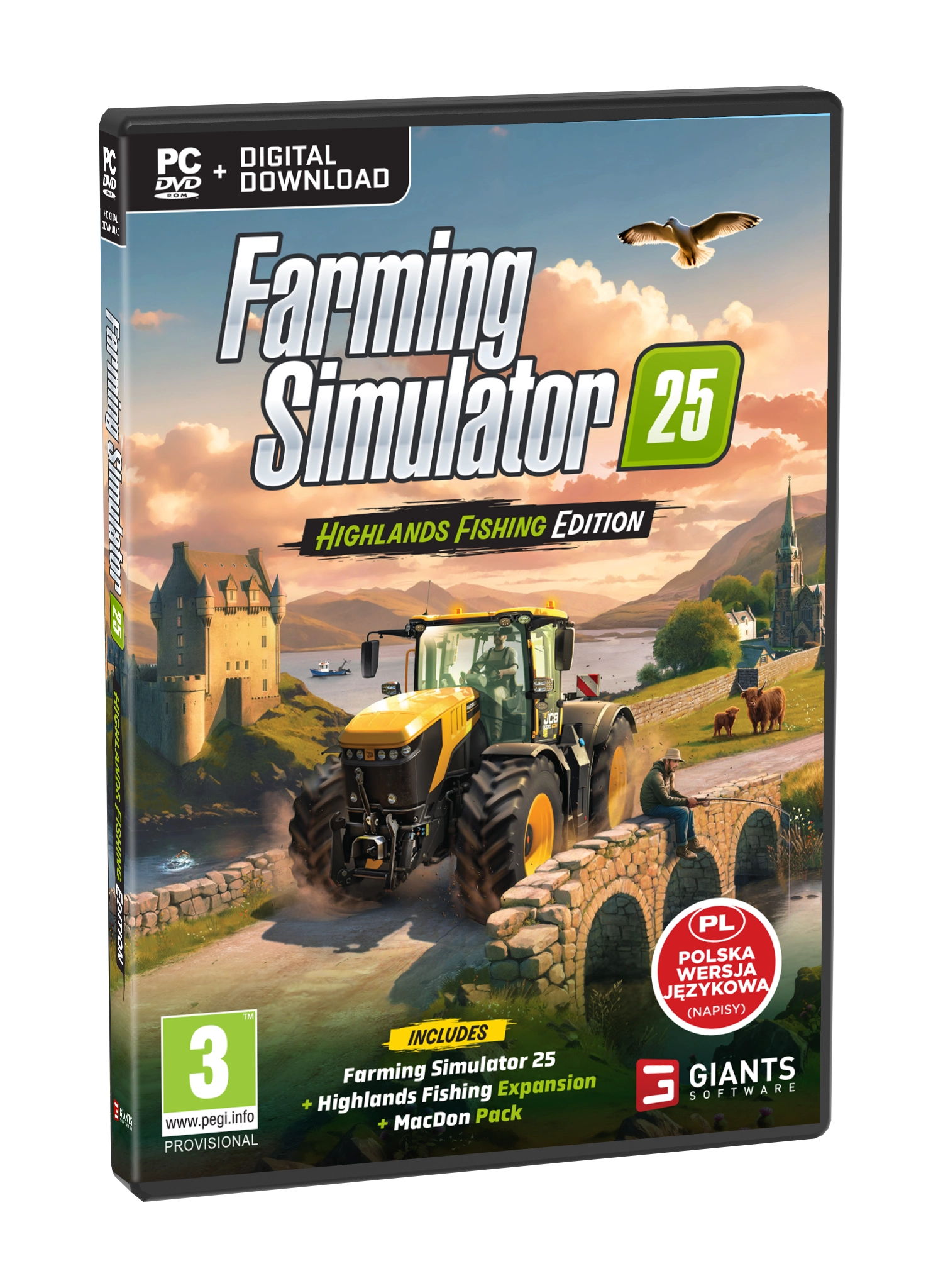 Farming Simulator 25 Highlands Fishing Edition Gra na PC