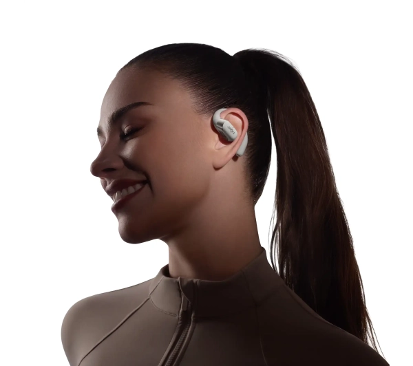 Shokz OpenFit 2+ Przewodnictwo powietrzne Bluetooth 5.4 Szary - ⚡ EURO HIT CENOWY! ⚡ - Kup na Raty - RRSO 0%