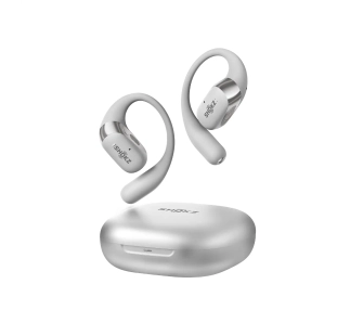 Słuchawki bezprzewodowe Shokz OpenFit 2+ Przewodnictwo powietrzne Bluetooth 5.4 Szary