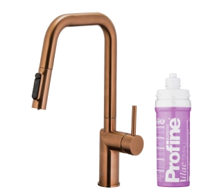 KFA Armatura Duero Pure Style 6623-315-34 Miedziany Stal szlachetna - TRZECI -55%, ALBO 5-TY ZA 1ZŁ - Kup na Raty - RRSO 0%