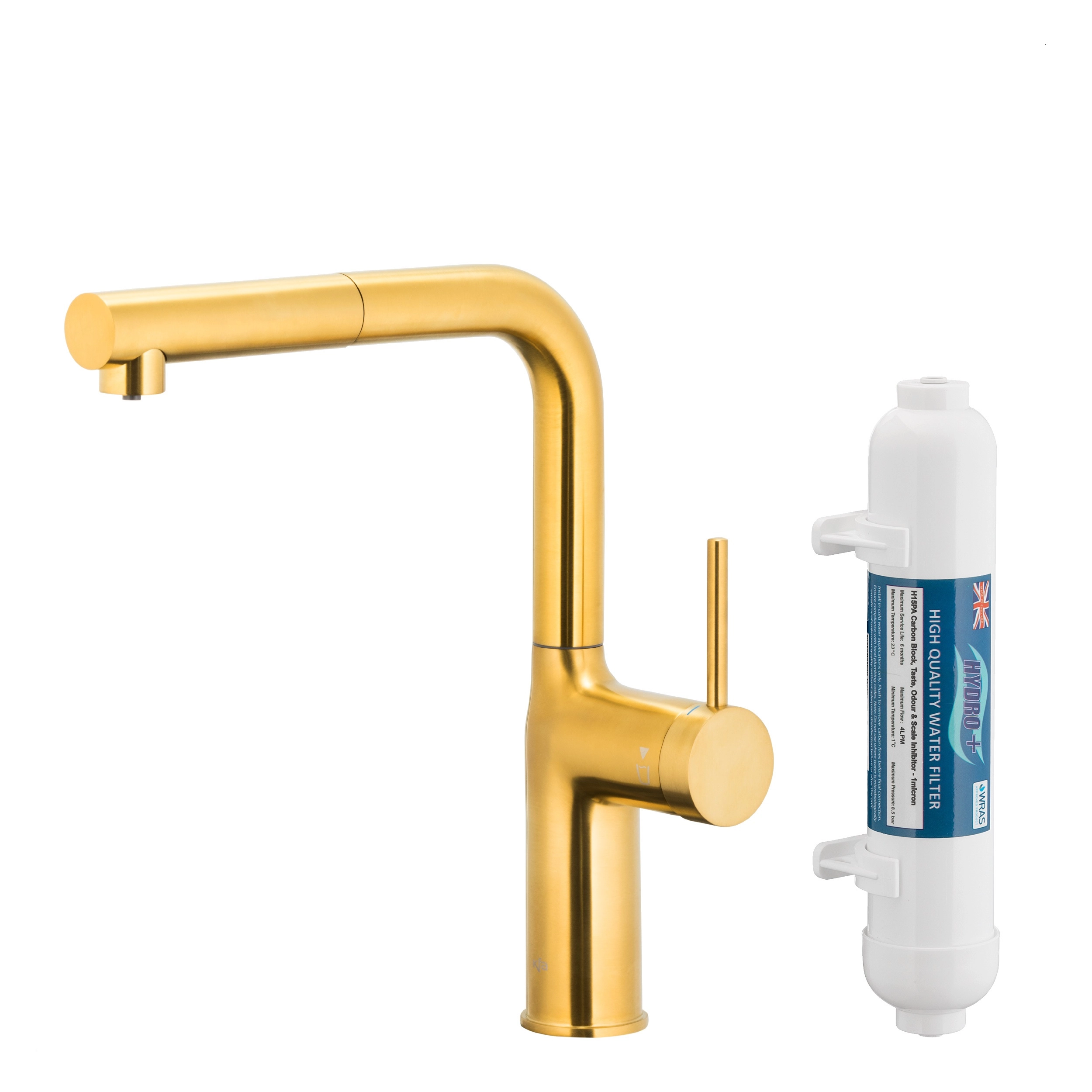 Bateria KFA Armatura Duero Pure Move 6623-422-31 Złoty Stal szlachetna