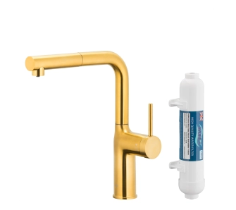 Bateria KFA Armatura Duero Pure Move 6623-422-31 Złoty Stal szlachetna