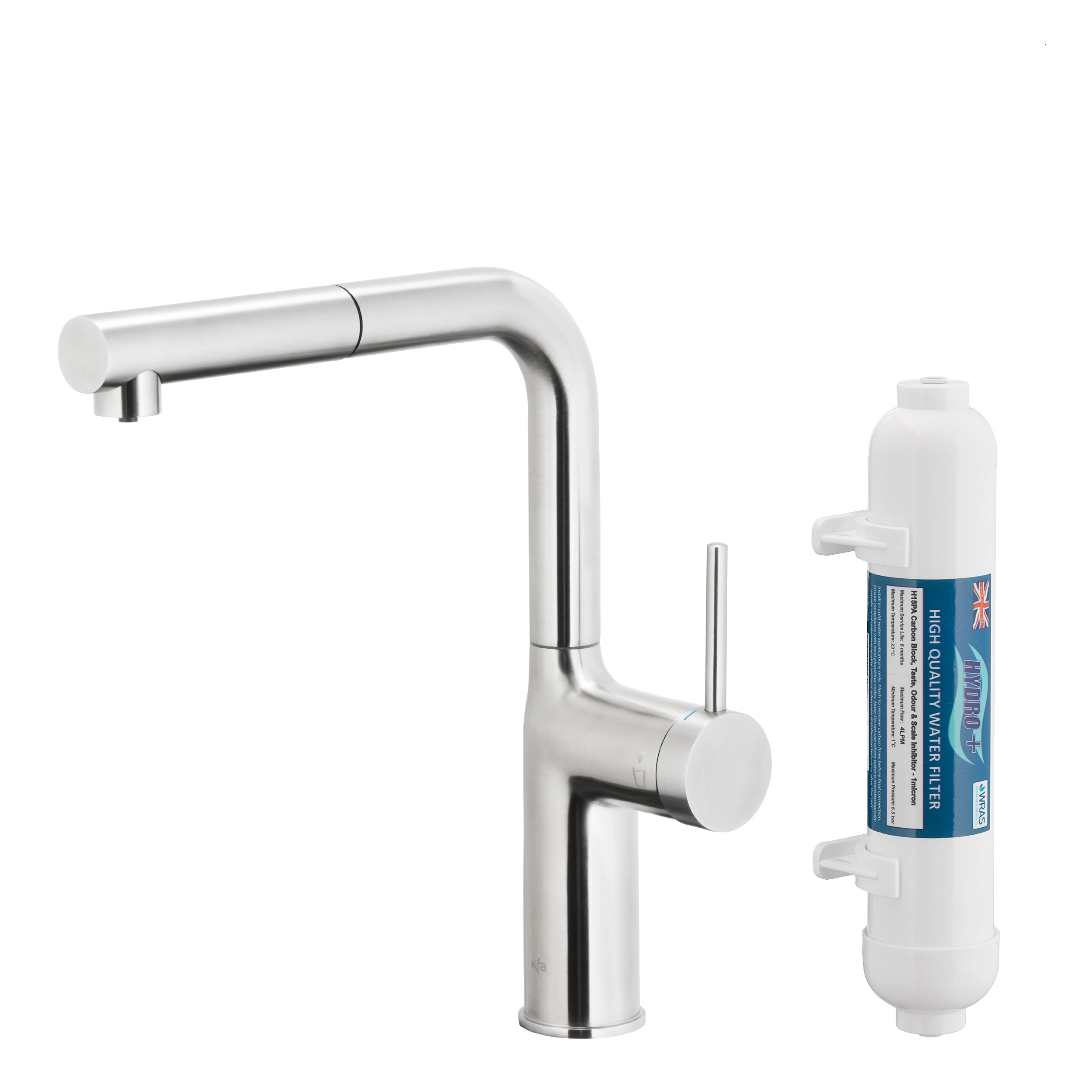 Bateria KFA Armatura Duero Pure Move 6623-422-22 Inox Stal szlachetna